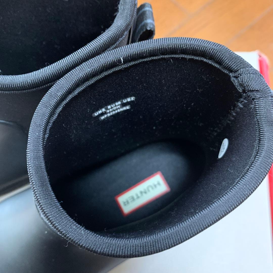 ハンター　ウーマンズコマンドチェルシーブーツ　ブラック24cm