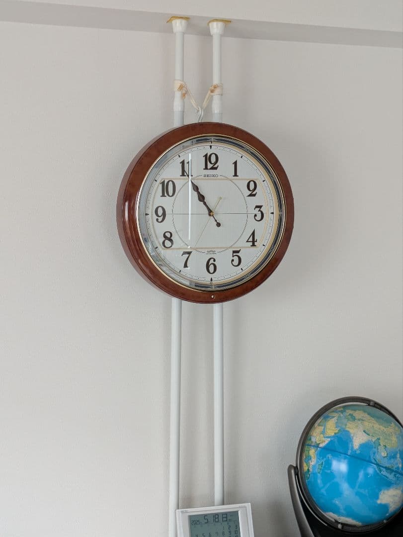 SEIKO 掛時計　電波クロック　からくり時計　RE559H