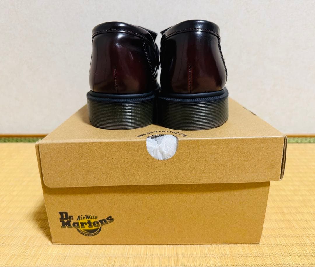 Dr. Martens タッセルローファー　CHERRY RED