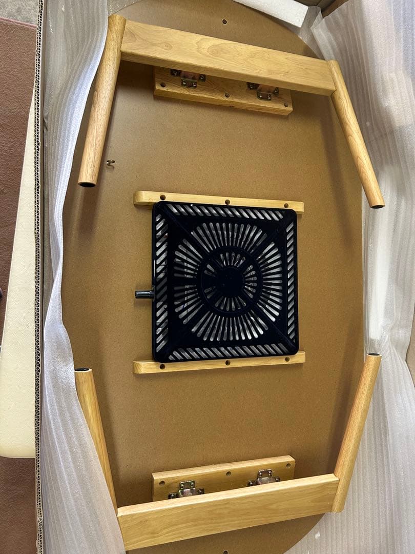 新品　折りたたみ　こたつ　120 楕円