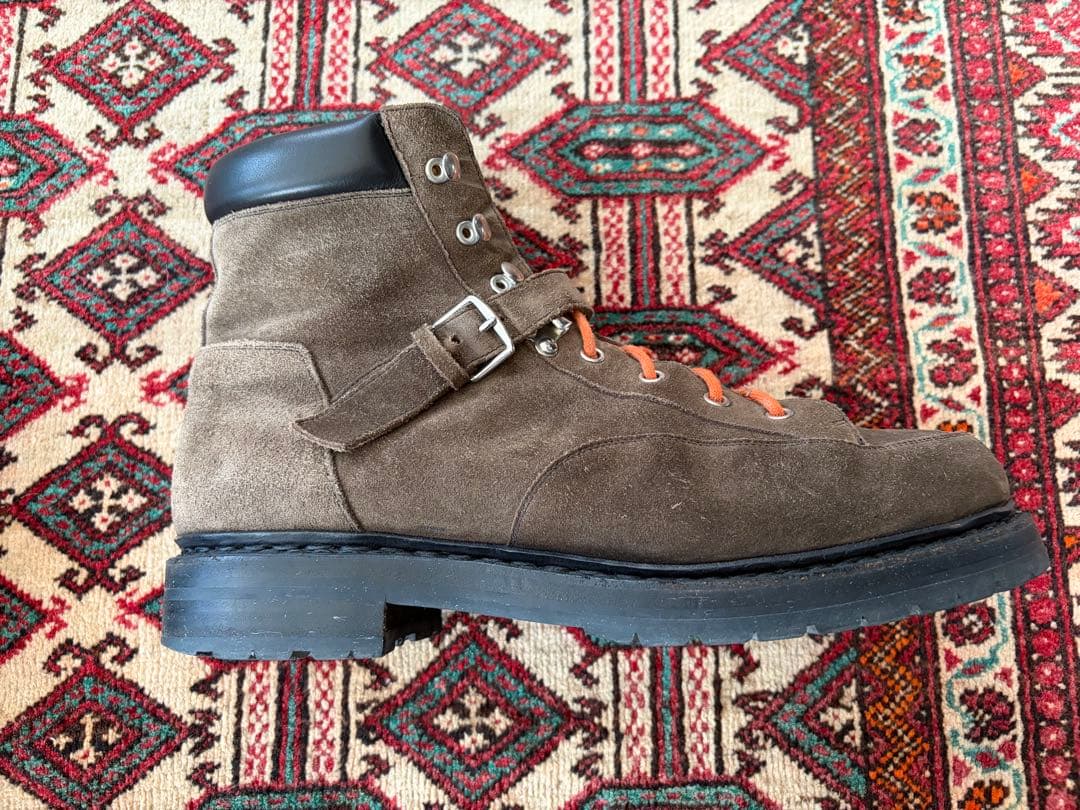 エルメス ハイキング マウンテンブーツ スエード