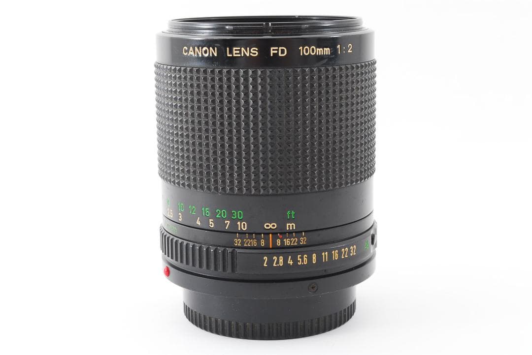 レンズ(単焦点) Canon New FD 100mm f/2 NFD MF Telephoto