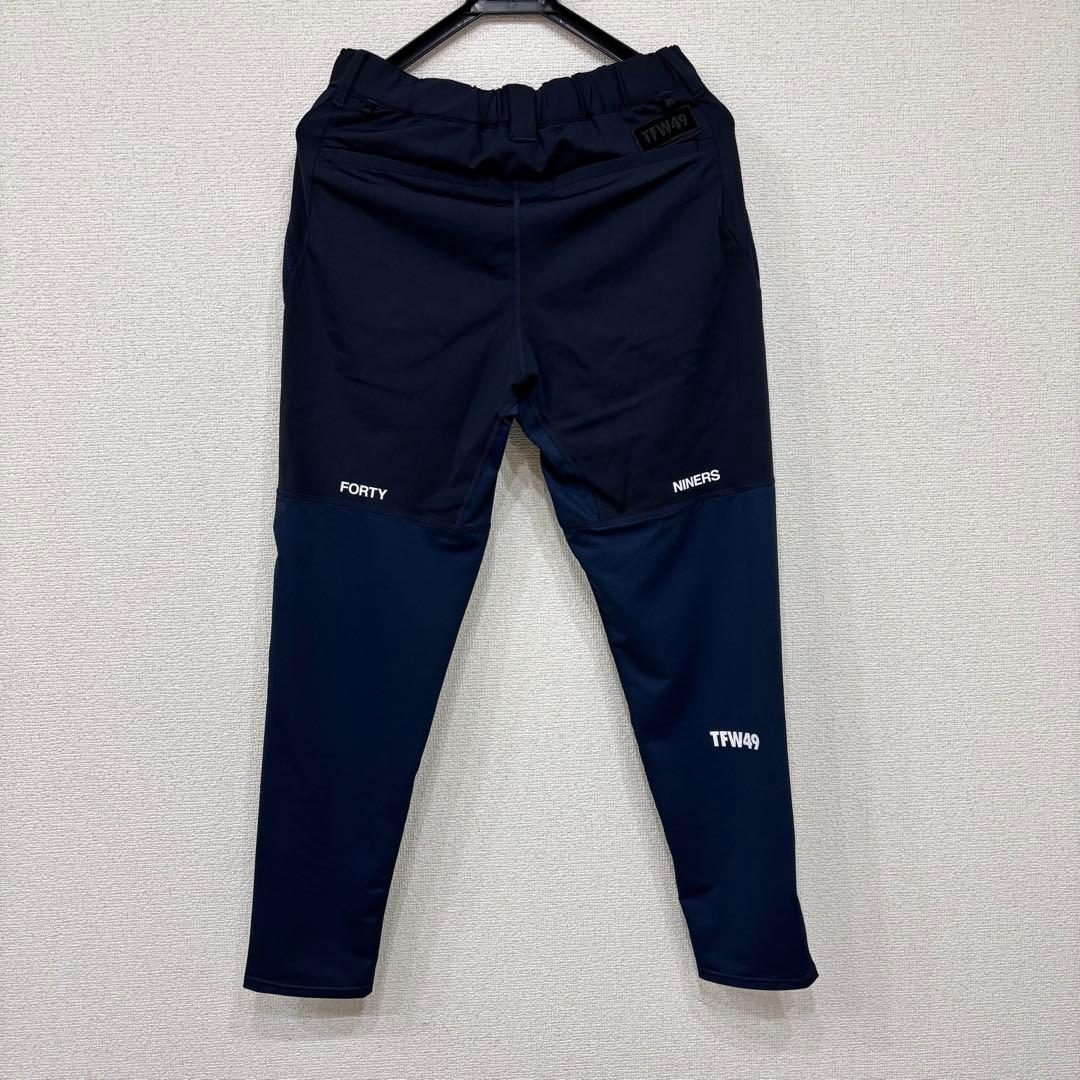 新品・最新【TFW49】 ストレッチハイブリットパンツ ネイビー
