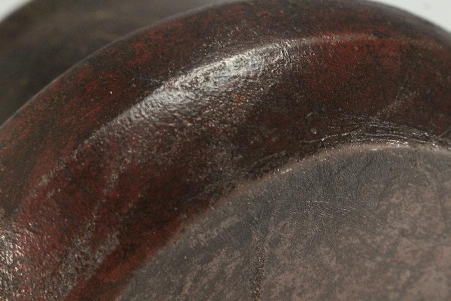 茶道具 古備前 管耳砂金袋 水指 徳川美術館参事 識箱(K-A409)