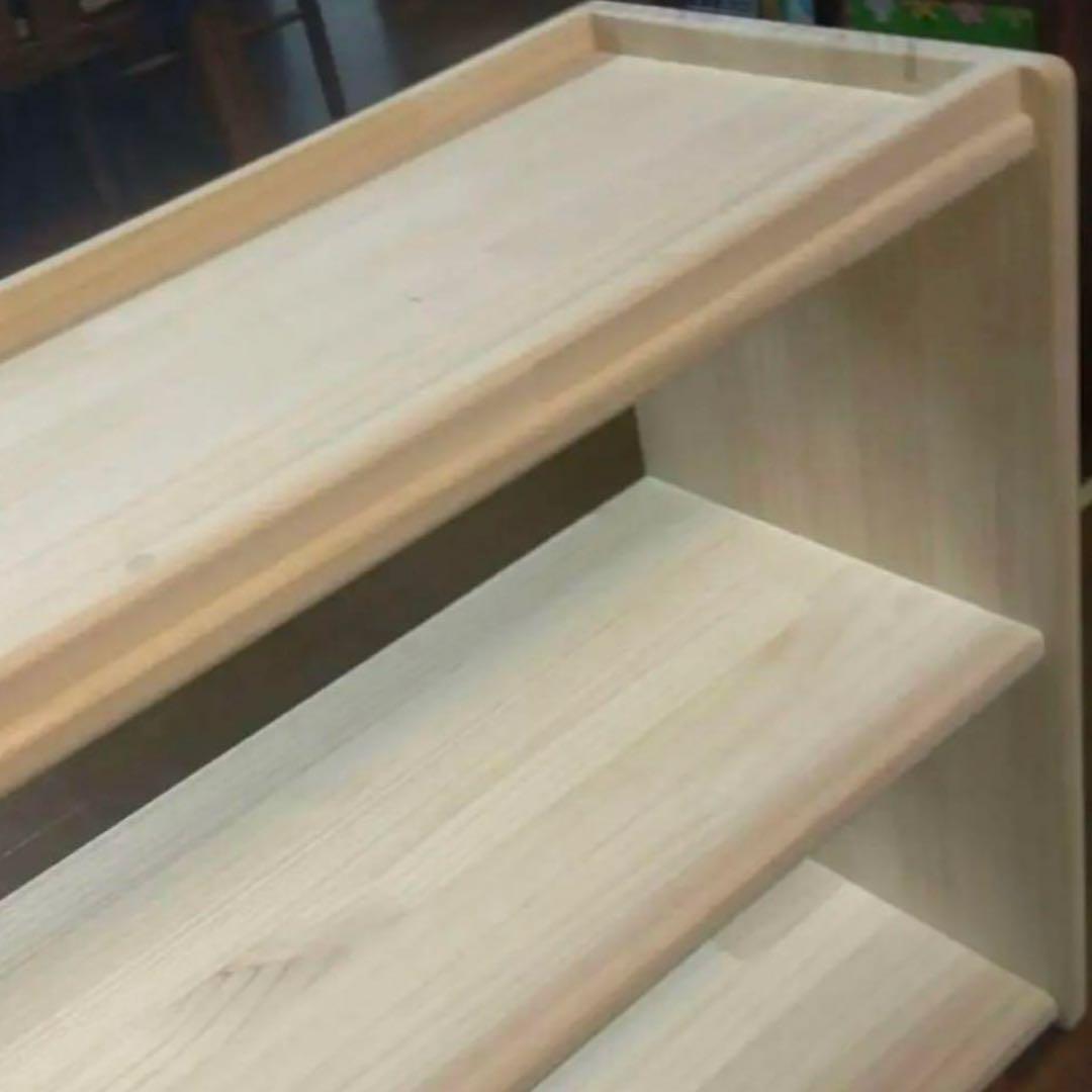 ハンドメイド　2wayおもちゃ棚 モンテッソーリ　w90