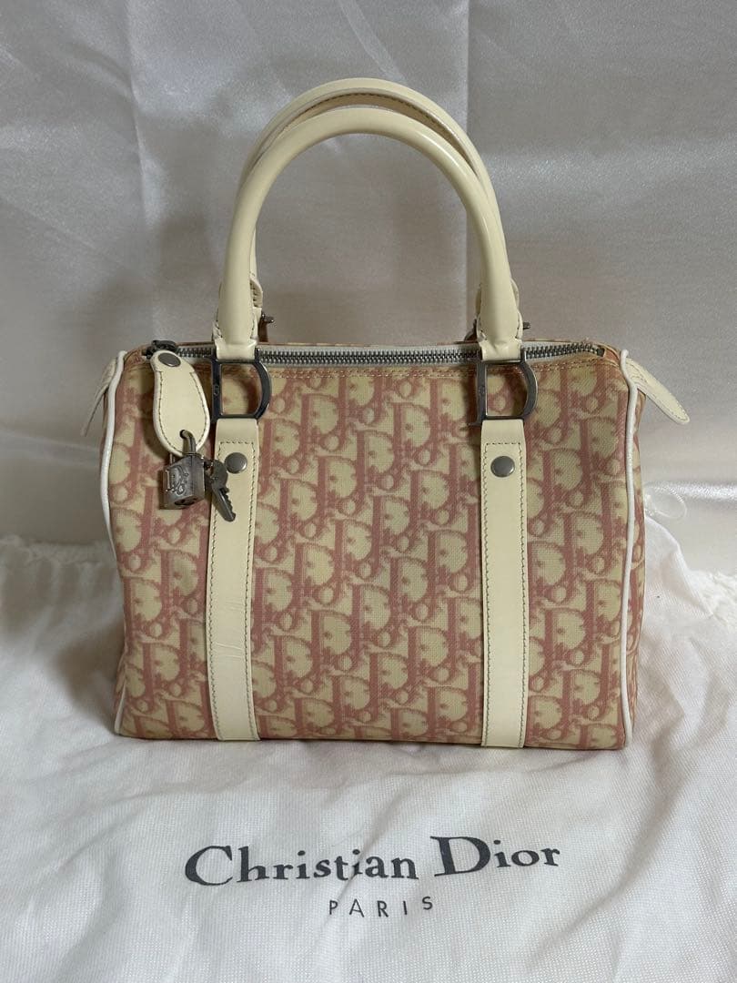 Christian Dior トロッター ミニボストン バッグ 正規品 希少