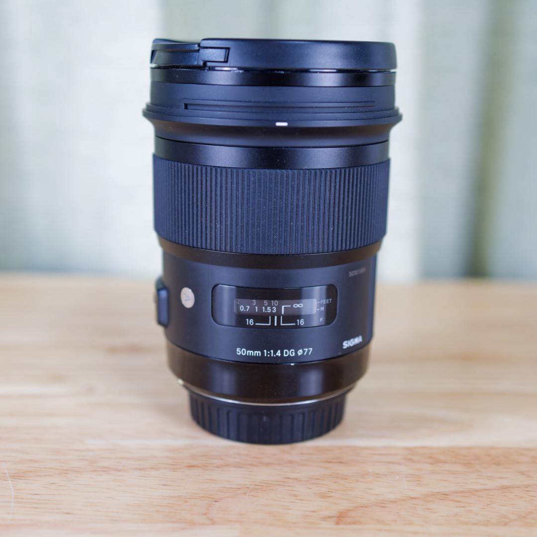 SIGMA EFマウント レンズ 50mm F1.4 DG HSM Art