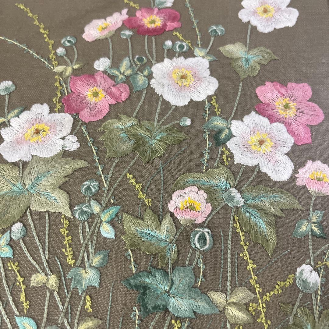 戸塚刺繍額　花