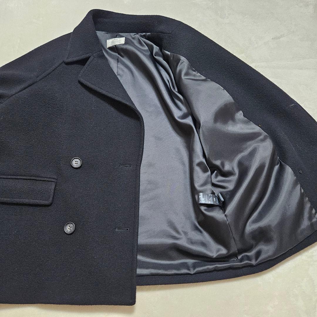 ジャーナルスタンダードレリューム　尾州ウールピーコート38黒