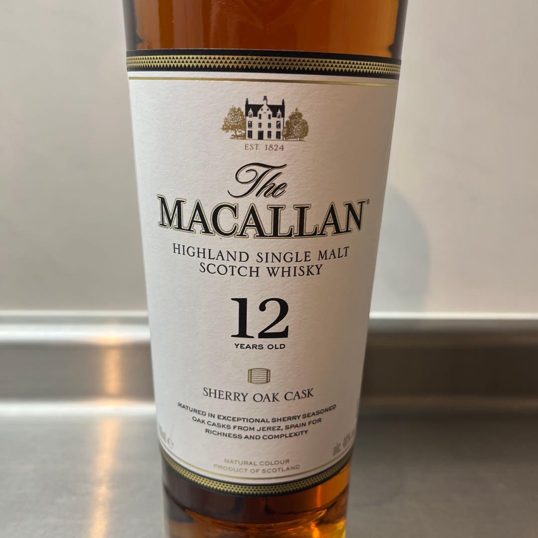 【未開封】マッカラン12年 Old Sherry Oak Cask
