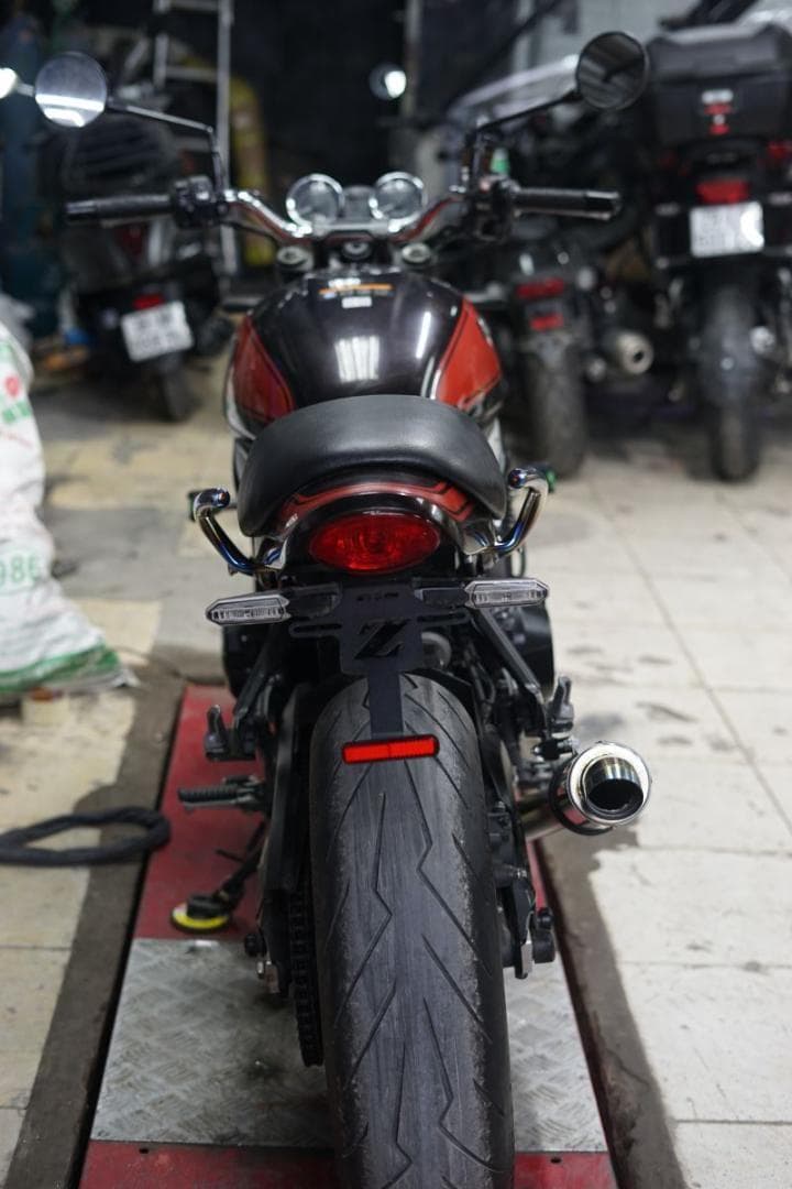 激レア　Z900RS 手曲げ　グラブバー　タンデムバーセット　JaviMotor