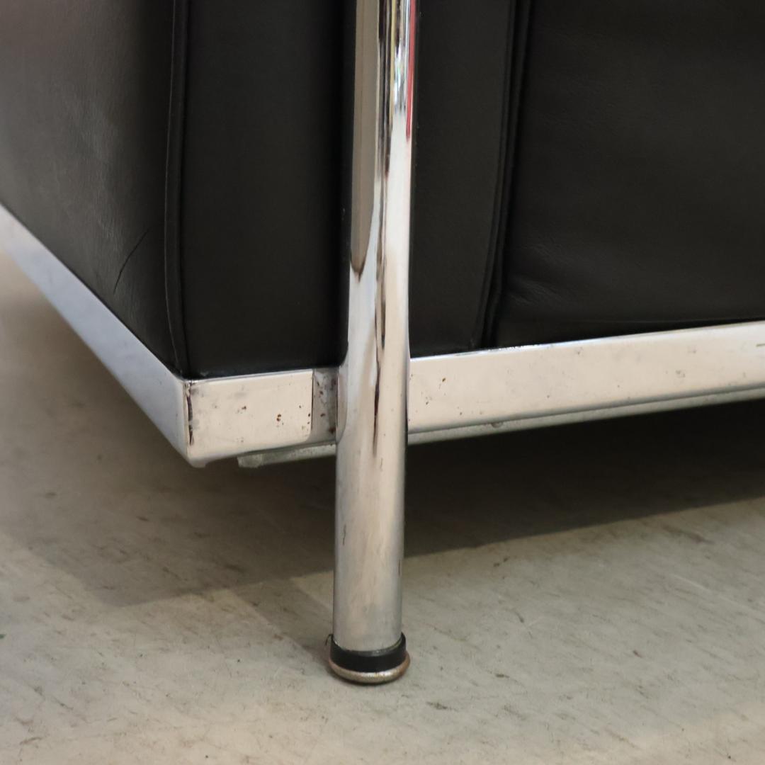 IDC OTSUKA 大塚家具 ル・コルビュジエ LC2 3人掛けソファ 3P