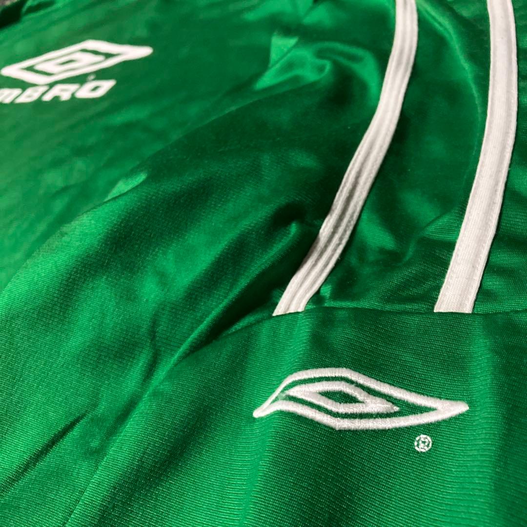 UMBRO アンブロ　3XL 長袖　ゲームシャツ　プルオーバー　グリーン