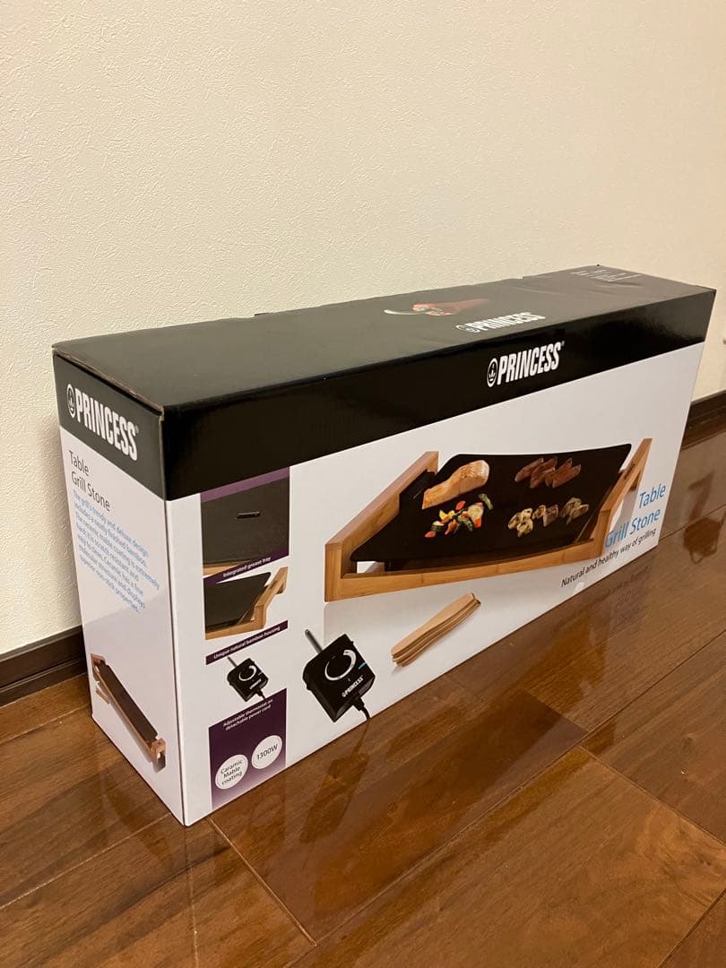新品未使用　Princess Table Grill Stone 103031
