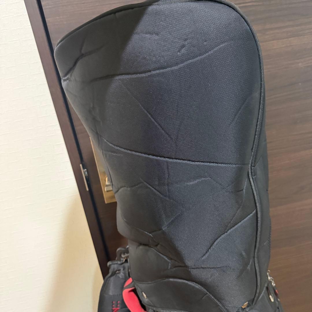 NIKE ゴルフバッグ・キャディバッグ 黒 赤