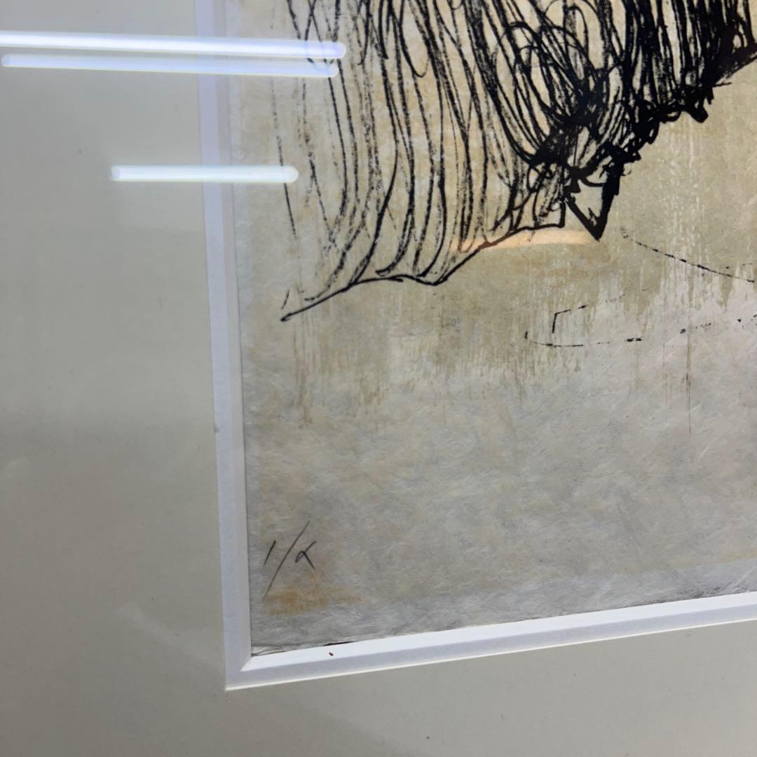 ジャン・ジャンセン　オノリーヌ　リトグラフ 直筆サイン　エディション有り