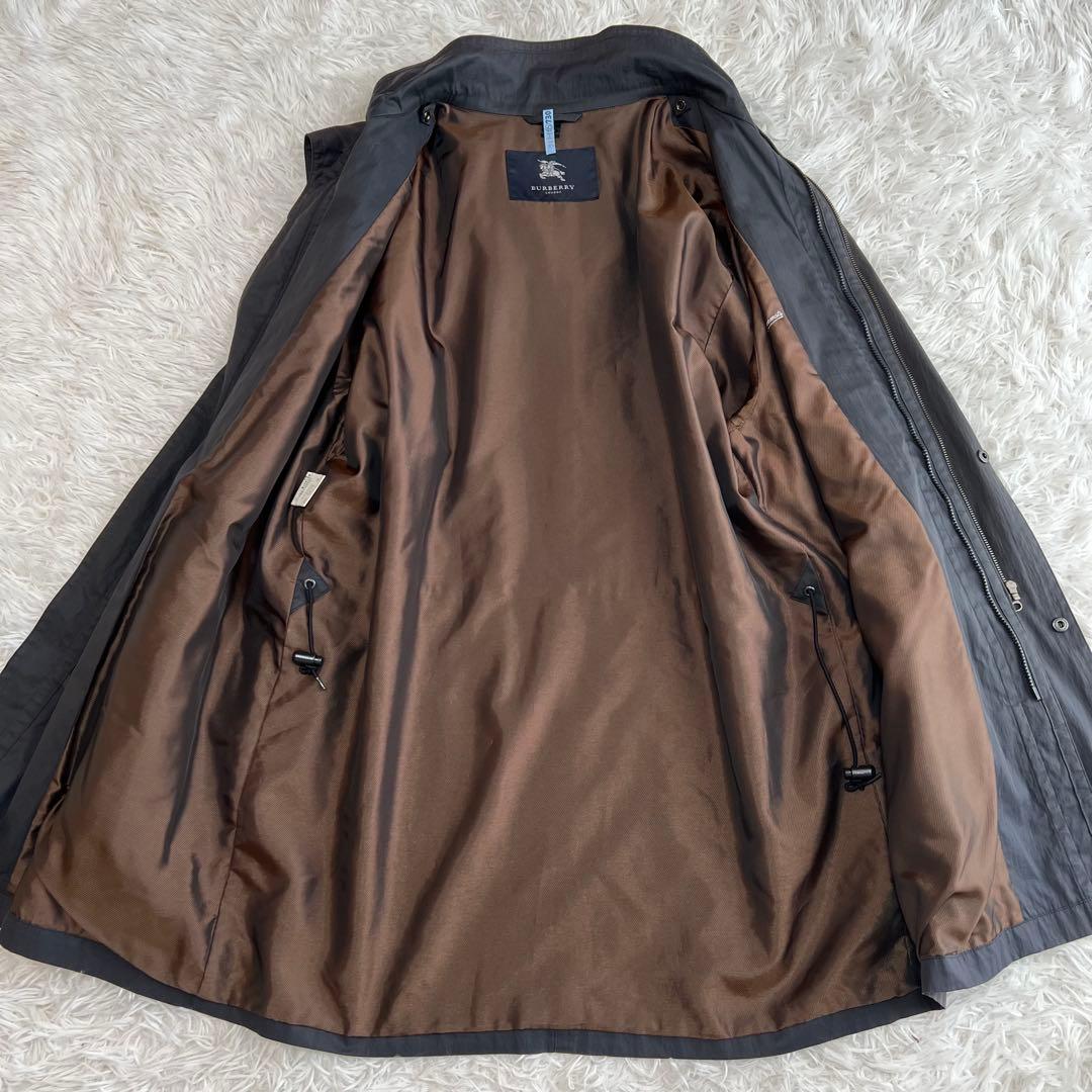 バーバリー モッズコート ライナー付き ノバチェック 2way 三陽商会 日本製