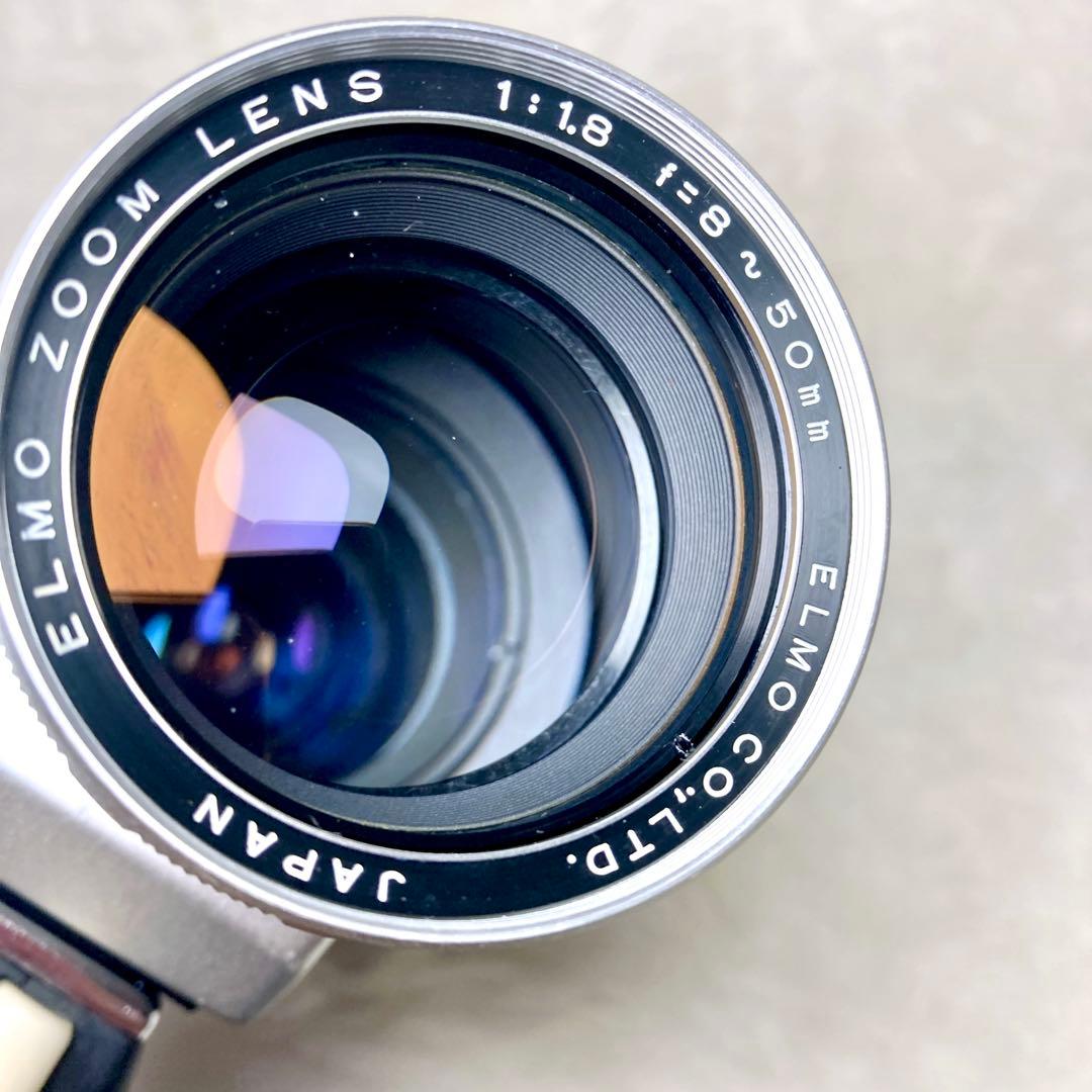 【簡易動作確認済】ELMO エルモSUPER 106 8ミリ ビデオカメラ