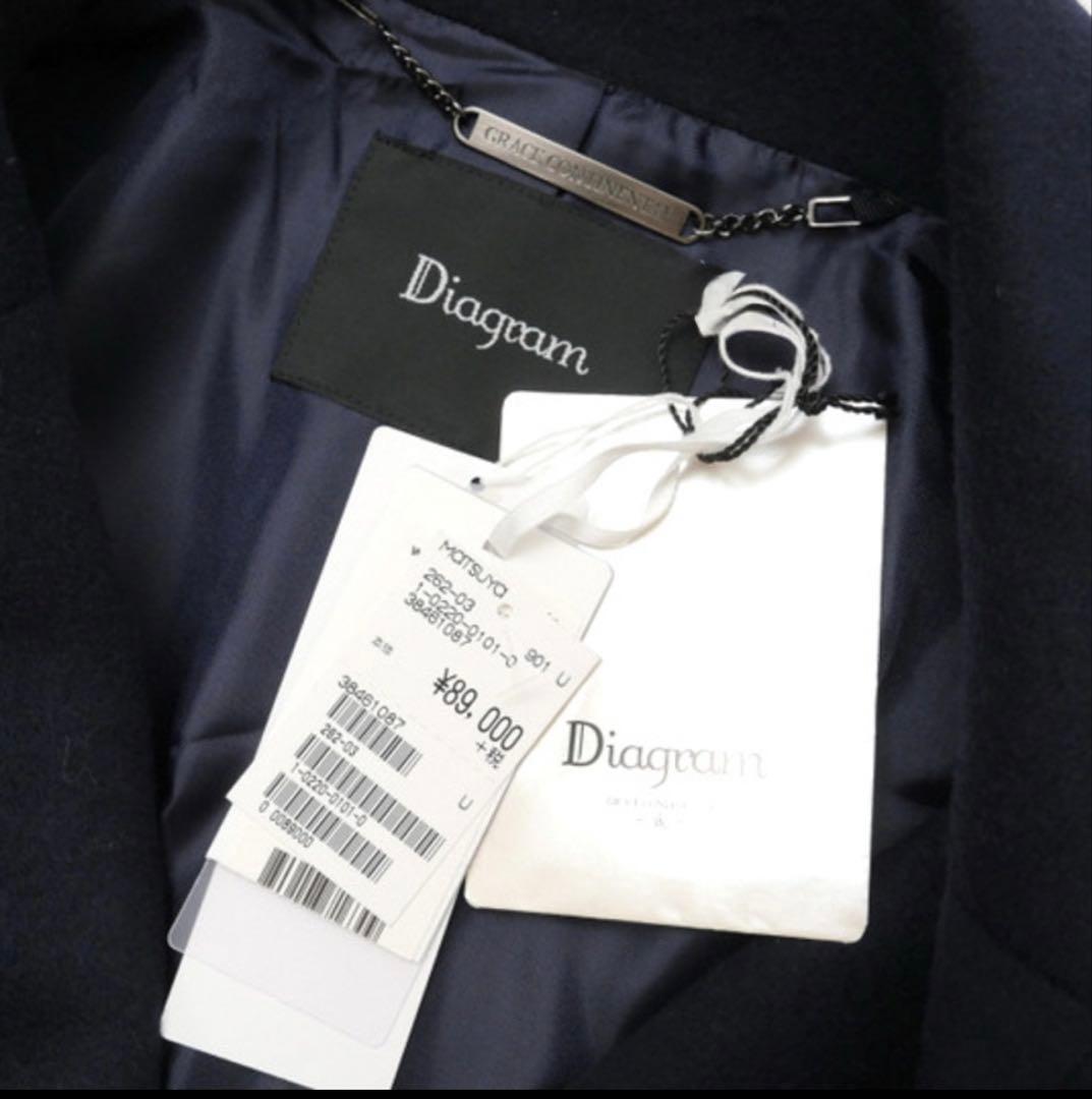 diagram ダイアグラム FOXハーフピーコート