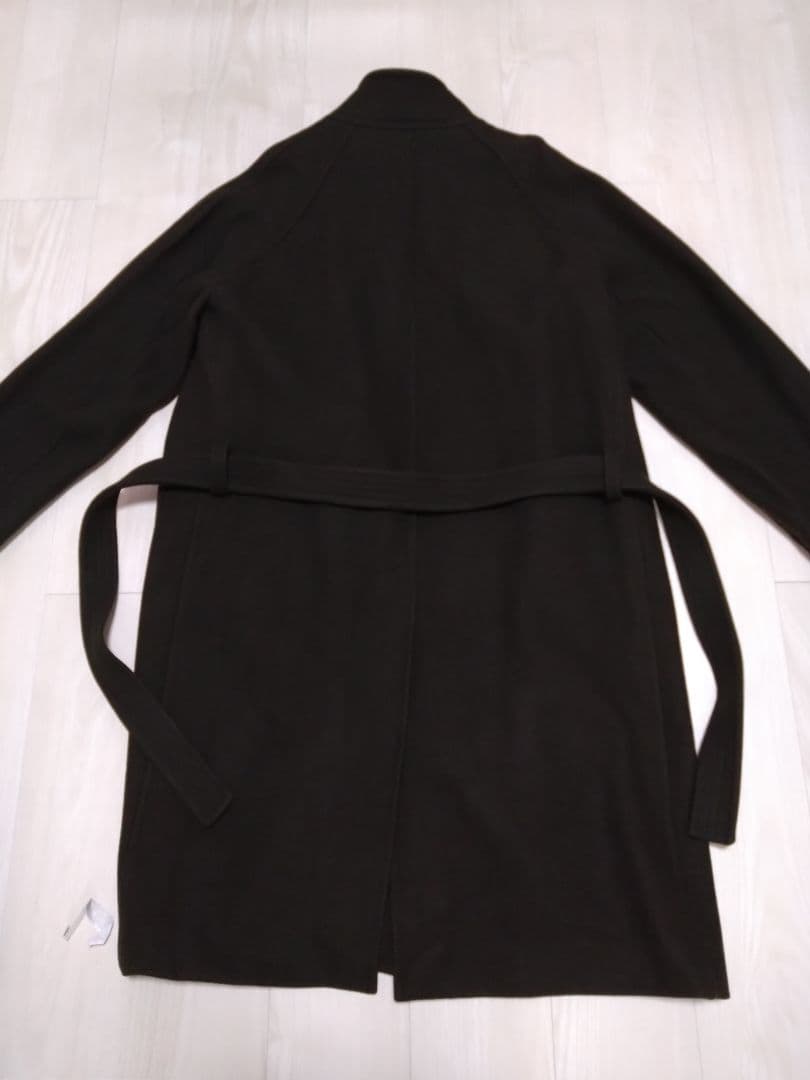 クリストフルメール　モスグリーン ロングコート ベルト付き