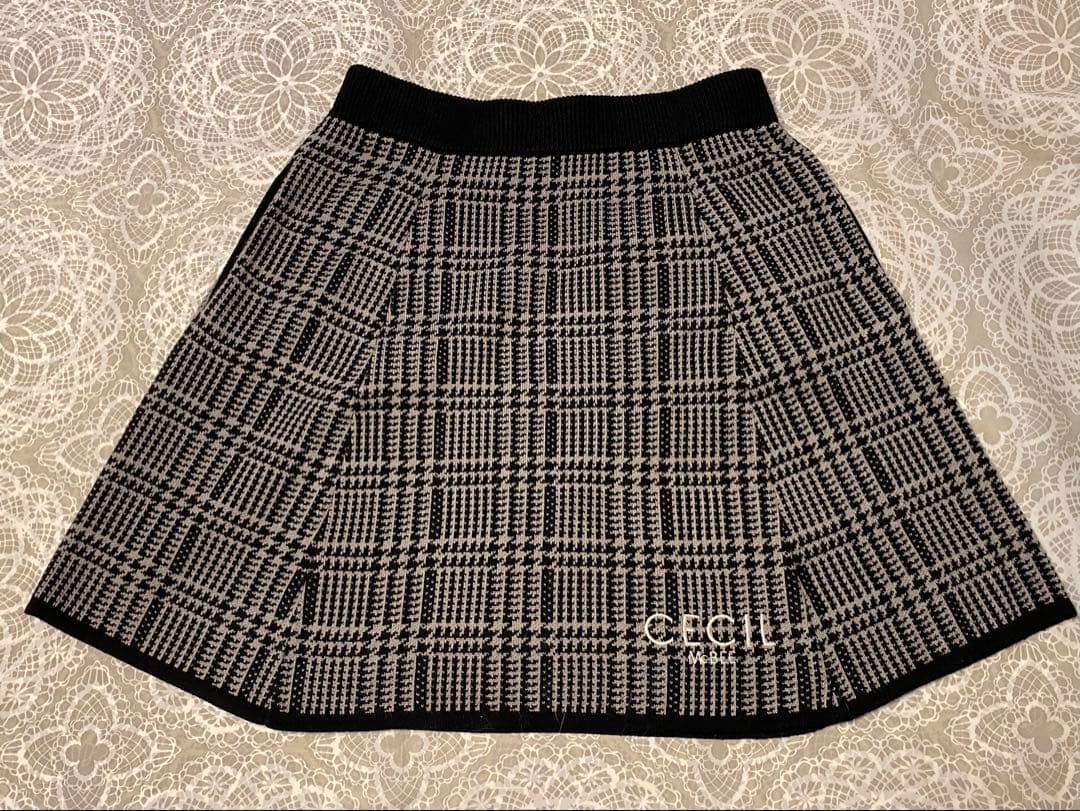 セシルマクビー　チェック柄 レディースゴルフウェアセット