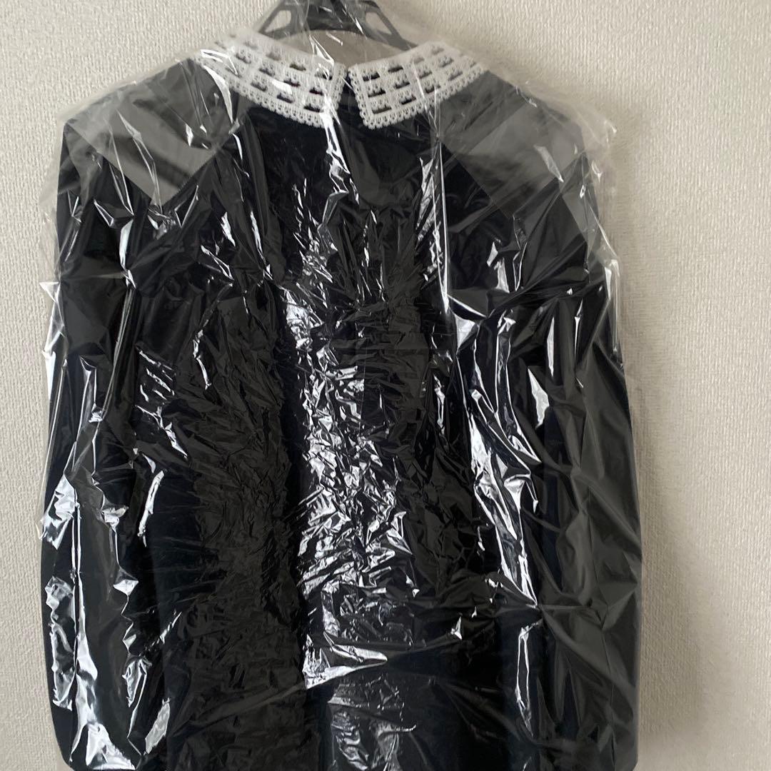 今期SPONGY ペプラム ブラウス