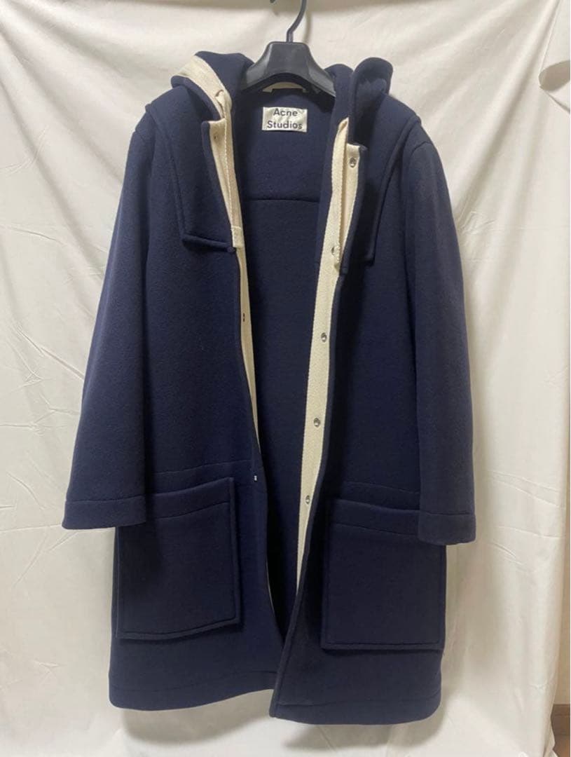 Acne Studios ダッフルコート ネイビー