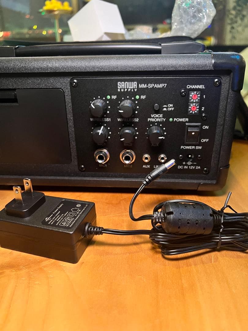 SANWA SUPPLY MM-SPAMP7 ポータブルアンプ