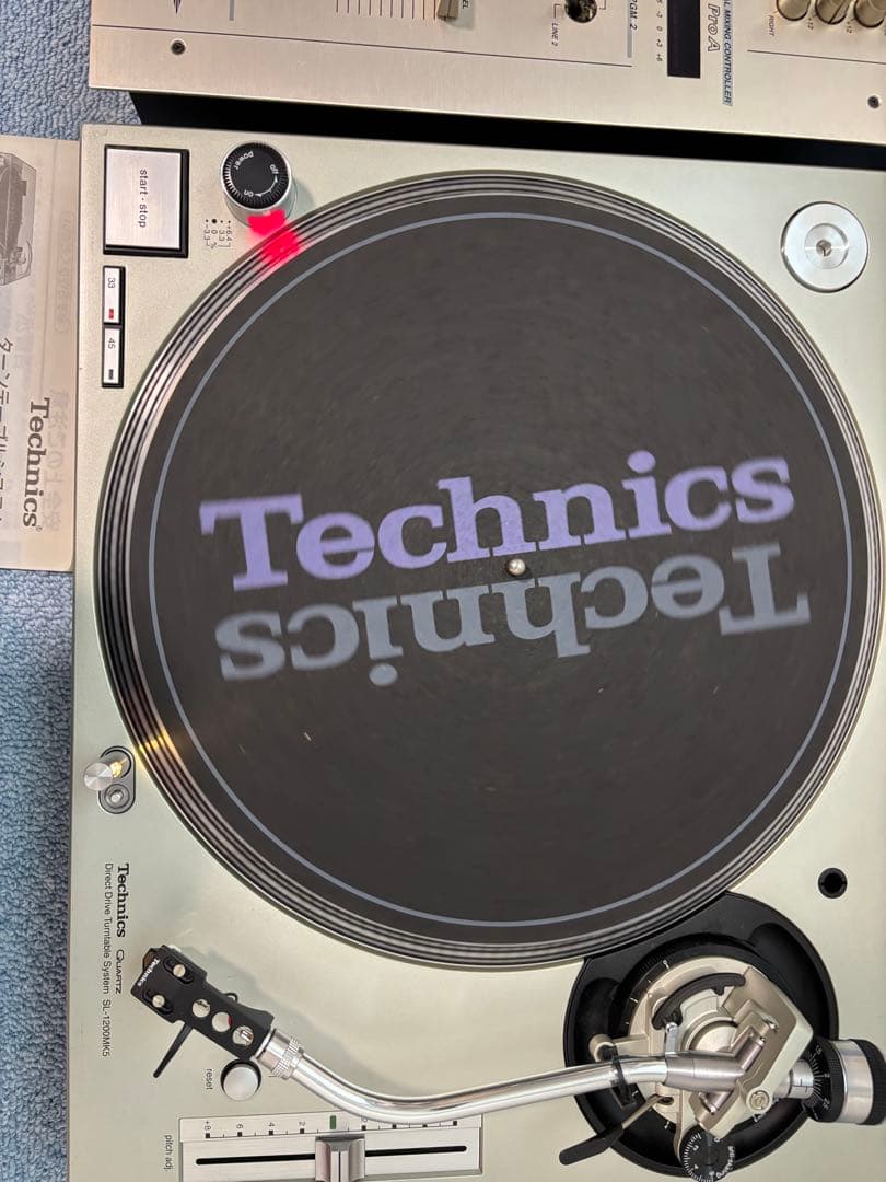 DJ機材 Technics SL-1200MK5 &Vestax PMC-06 Pro A