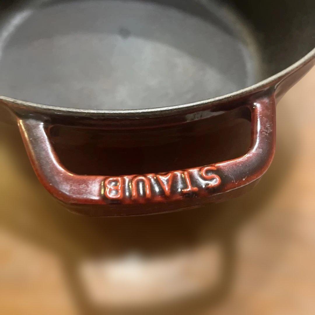 STAUB LA COCOTTE 赤茶24cm 鍋