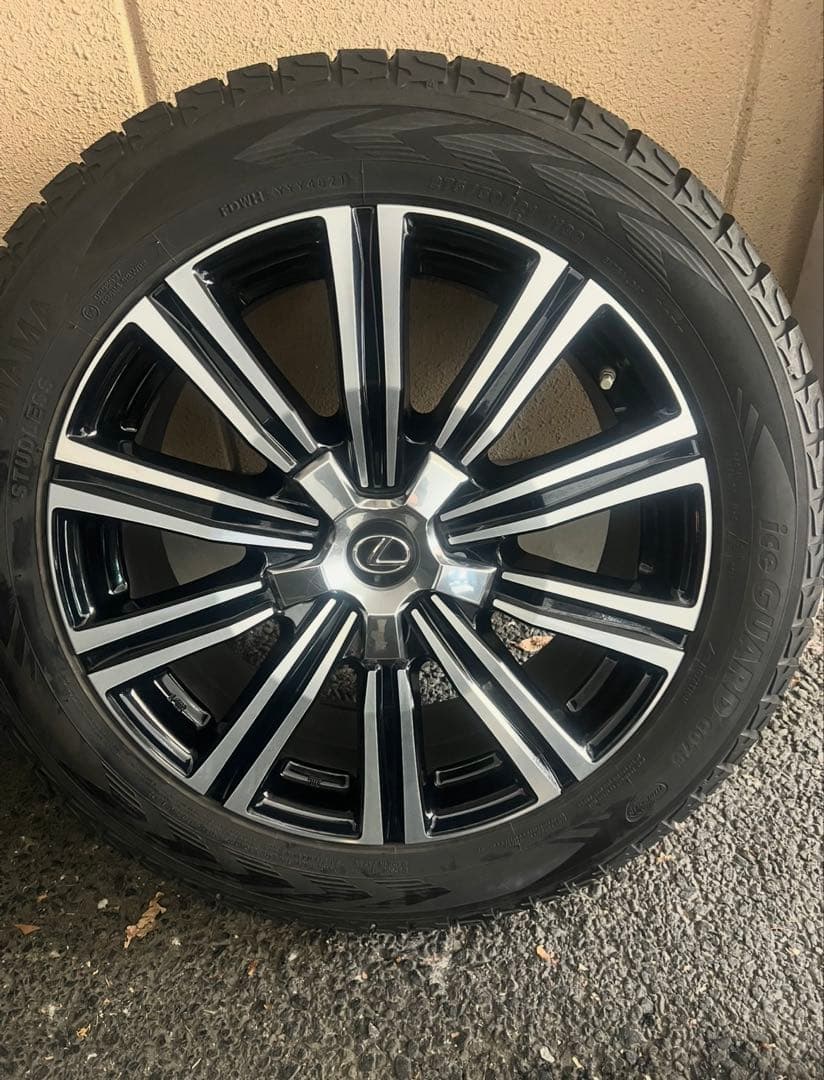 送料無料 レクサス LX570純正21インチ 275 50 R21 スタッドレス