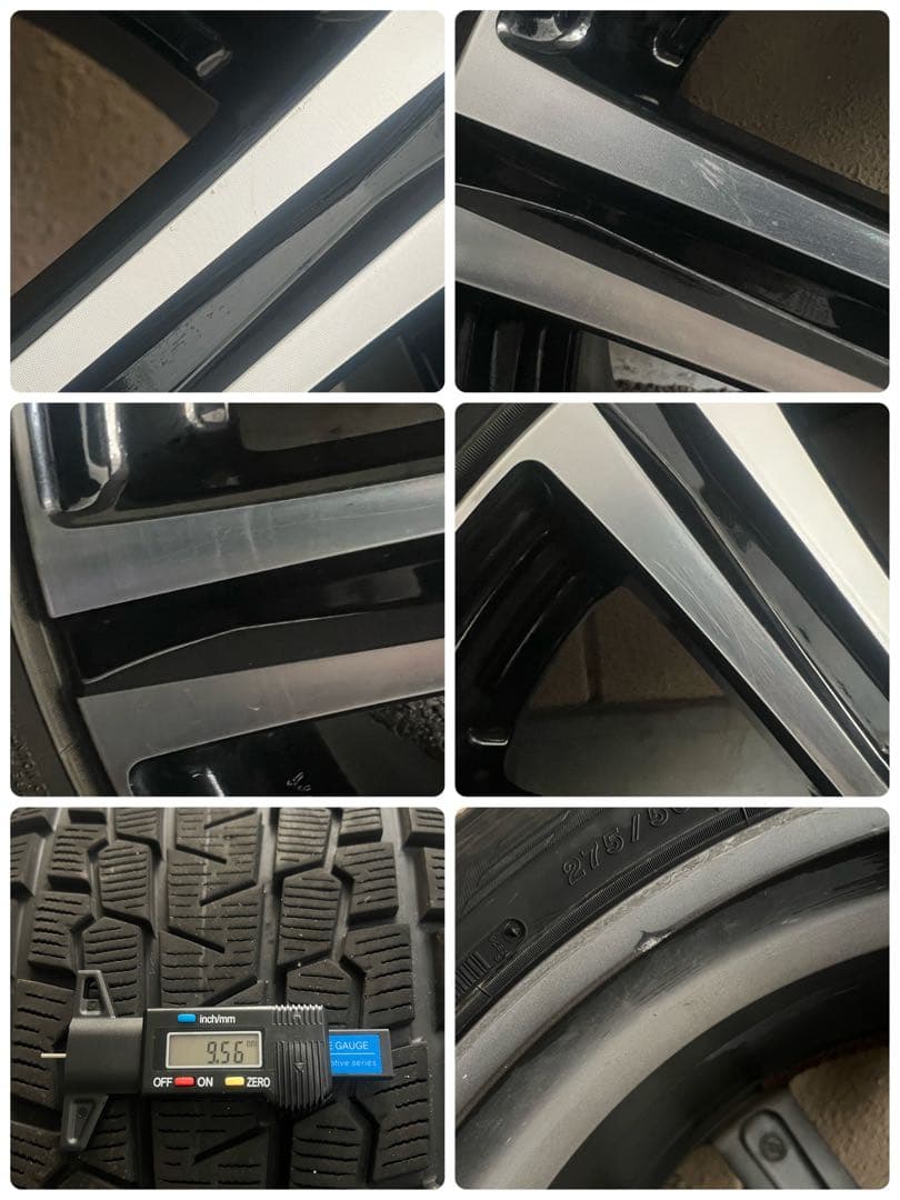 送料無料 レクサス LX570純正21インチ 275 50 R21 スタッドレス