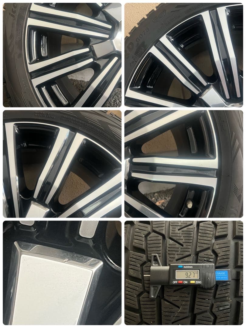 送料無料 レクサス LX570純正21インチ 275 50 R21 スタッドレス