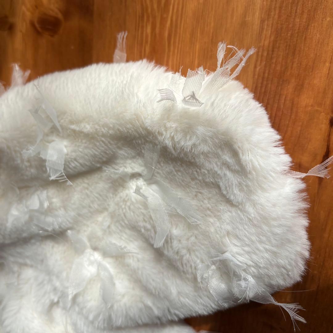 marron ロンパース ボンネット