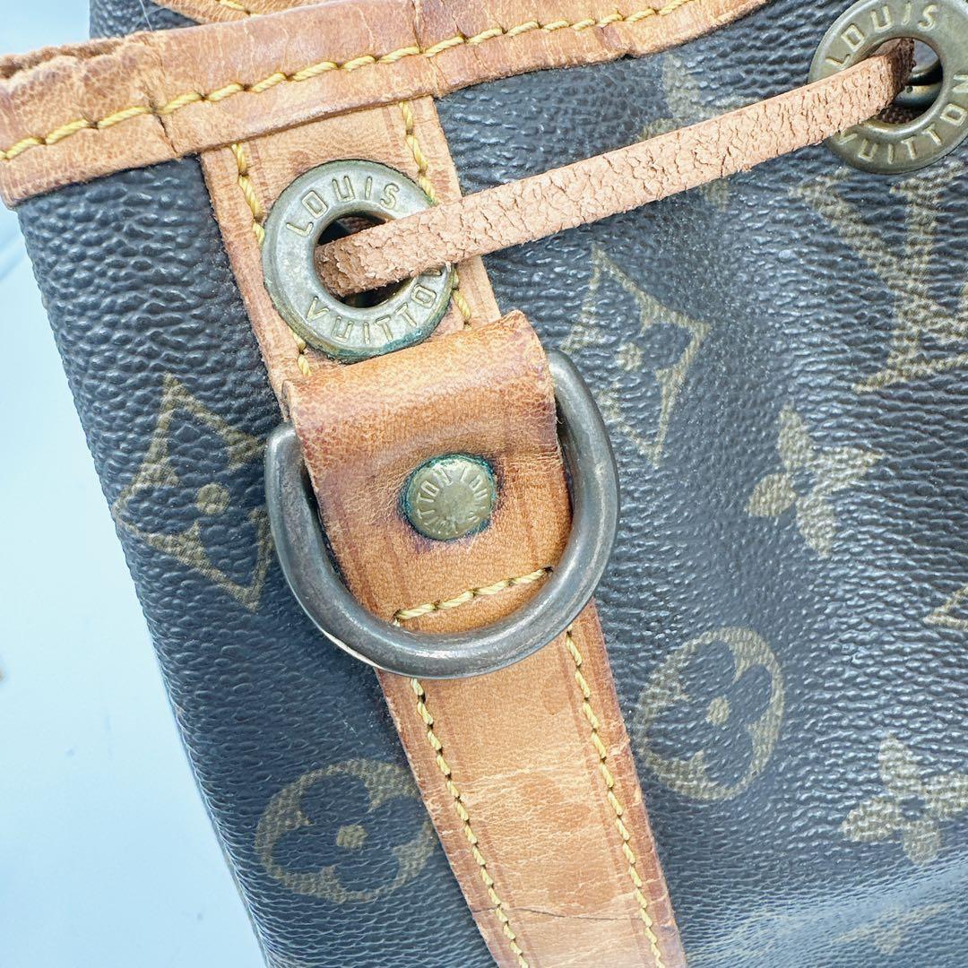 ルイヴィトン　モノグラム　巾着　プチノエ　純正ショルダーストラップ