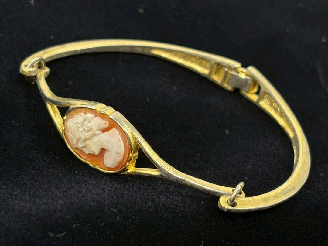 10-27-3 カメオ まとめ セット シェル メノウ ブローチ ネックレス