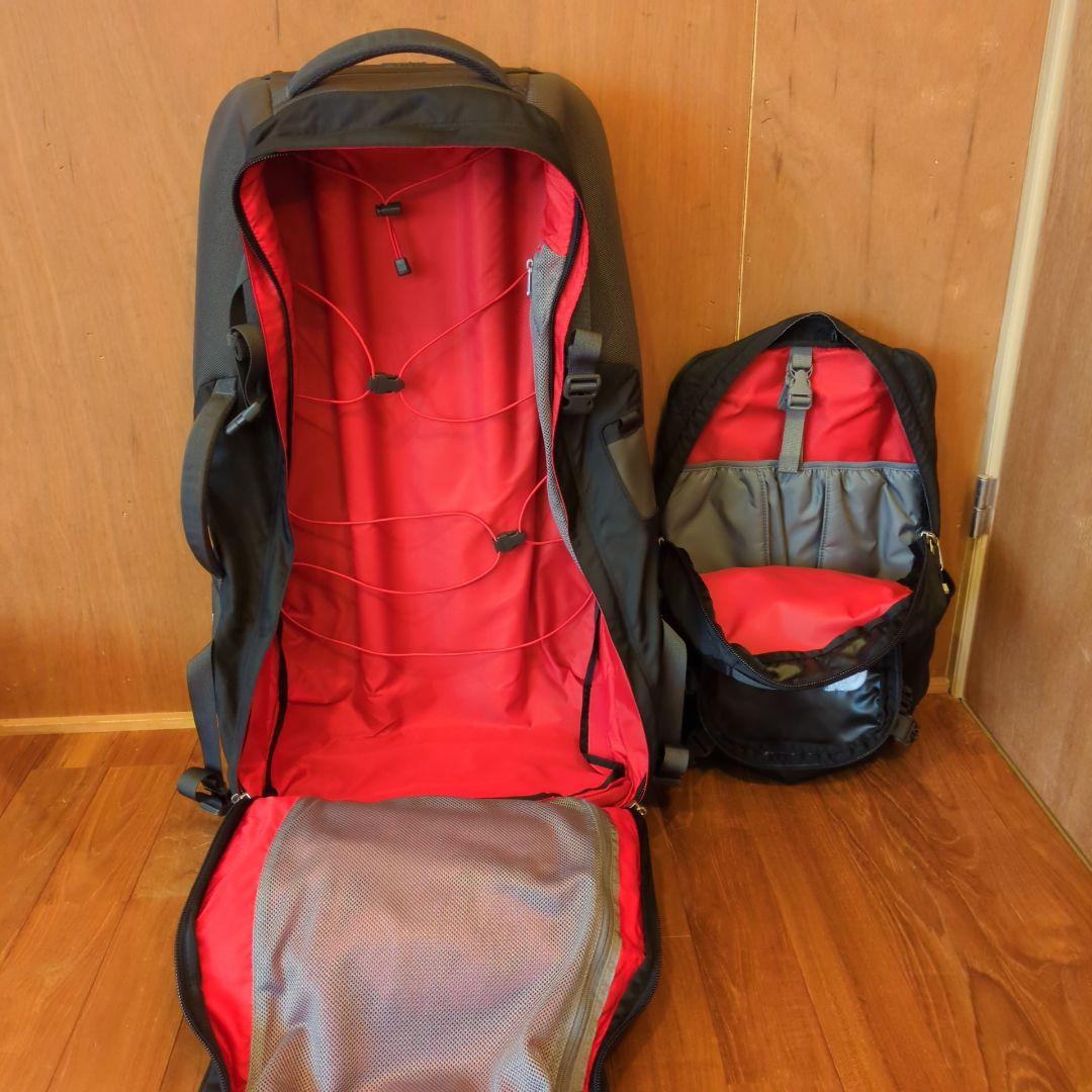 THE NORTH FACE キャリーケース兼リュック　ダブルトラック