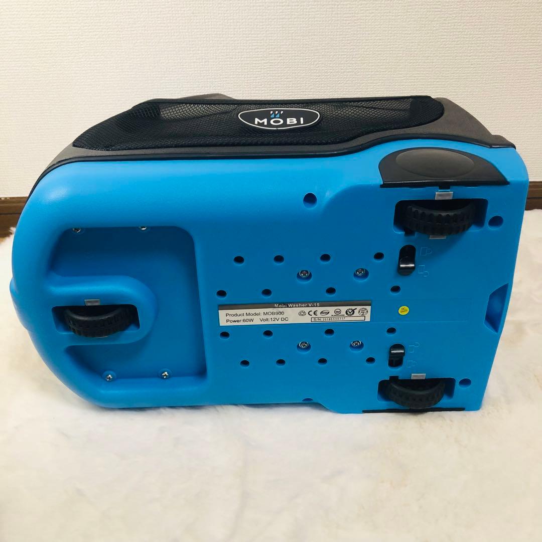 【美品】Mobi Washer V-15 12V用ポータブル高圧洗浄機 自転車