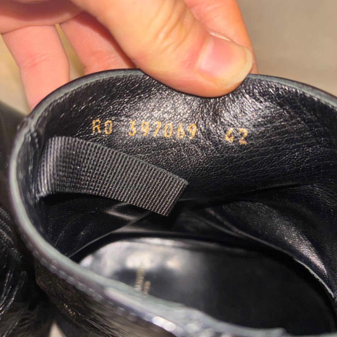 靴 saint laurent paris french lether boots