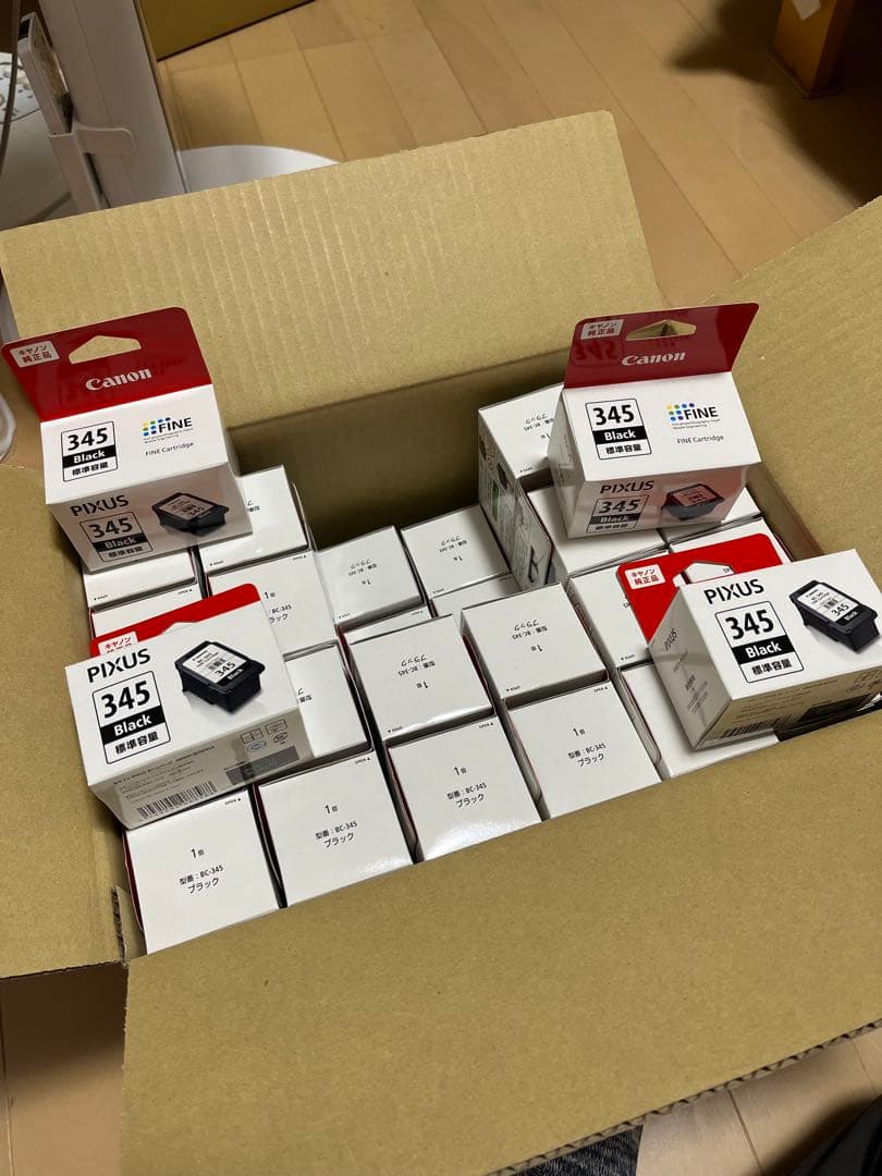 Canon PIXUS インクカートリッジ 345×48個 48点まとめ売り