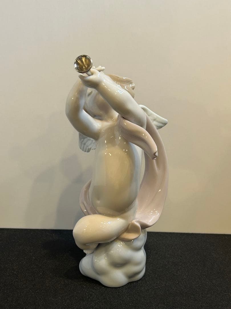 【 絶版品値下げ 】 リヤドロ　陶器製　天使像