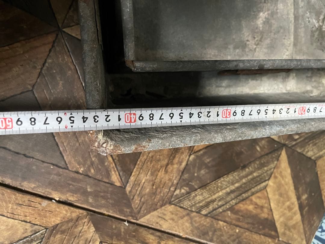 鉄製 コンテナ ビンテージ ヴィンテージ ボックス セット ガーデニング