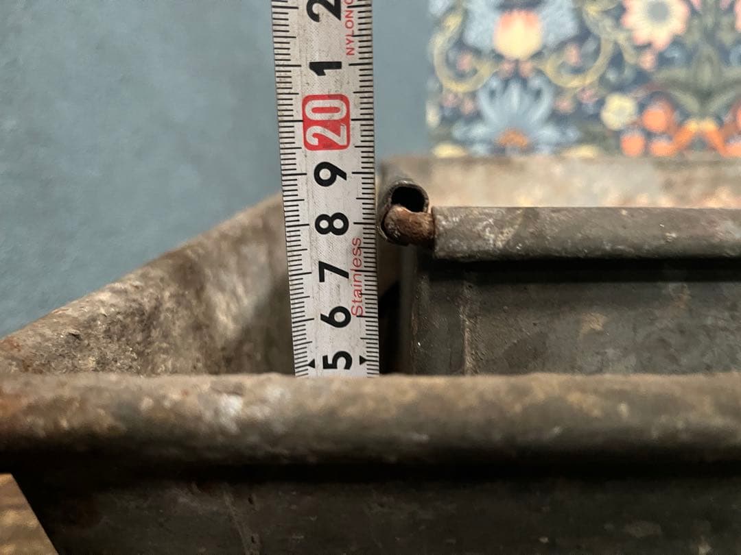 鉄製 コンテナ ビンテージ ヴィンテージ ボックス セット ガーデニング