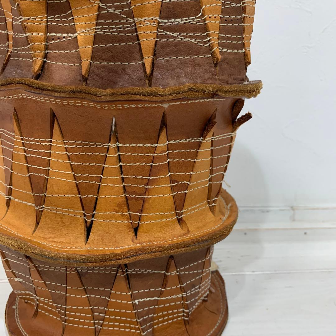 曽田耕さん　ヌメ革バッグ　個展用レアデザイン