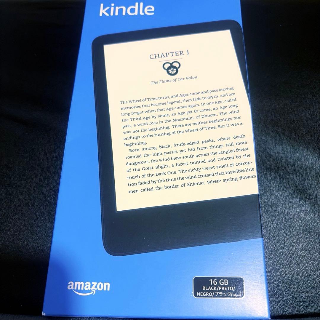 【美品‼️】Kindle 16GB 6インチ 広告なし ブラック 本体　初期化済