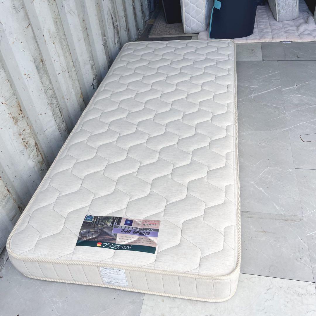取付無料！フランスベッド 快眠 スプリングマットレス セミシングル✨