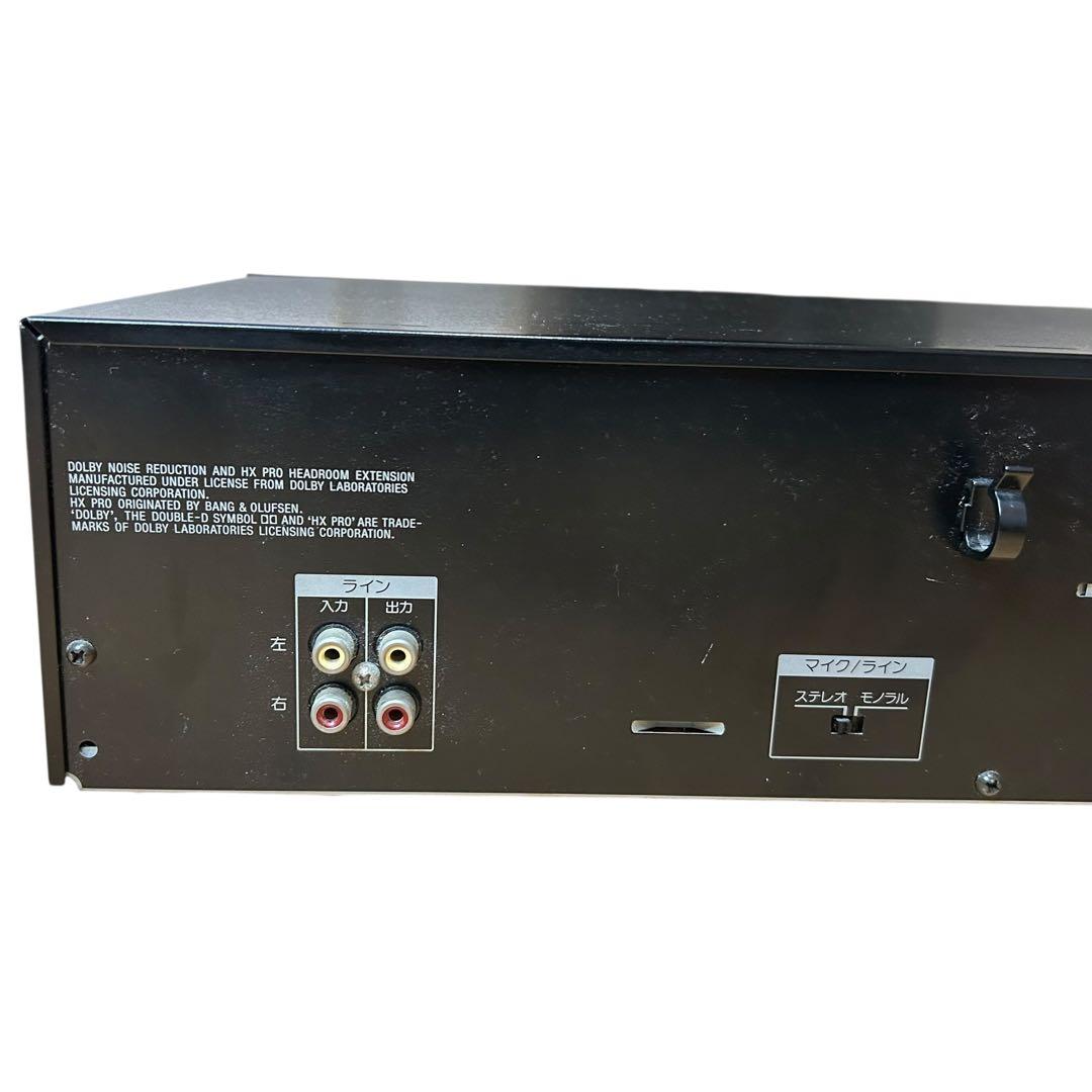 動作確認済 SONY カセットデッキ TCーRX1000T