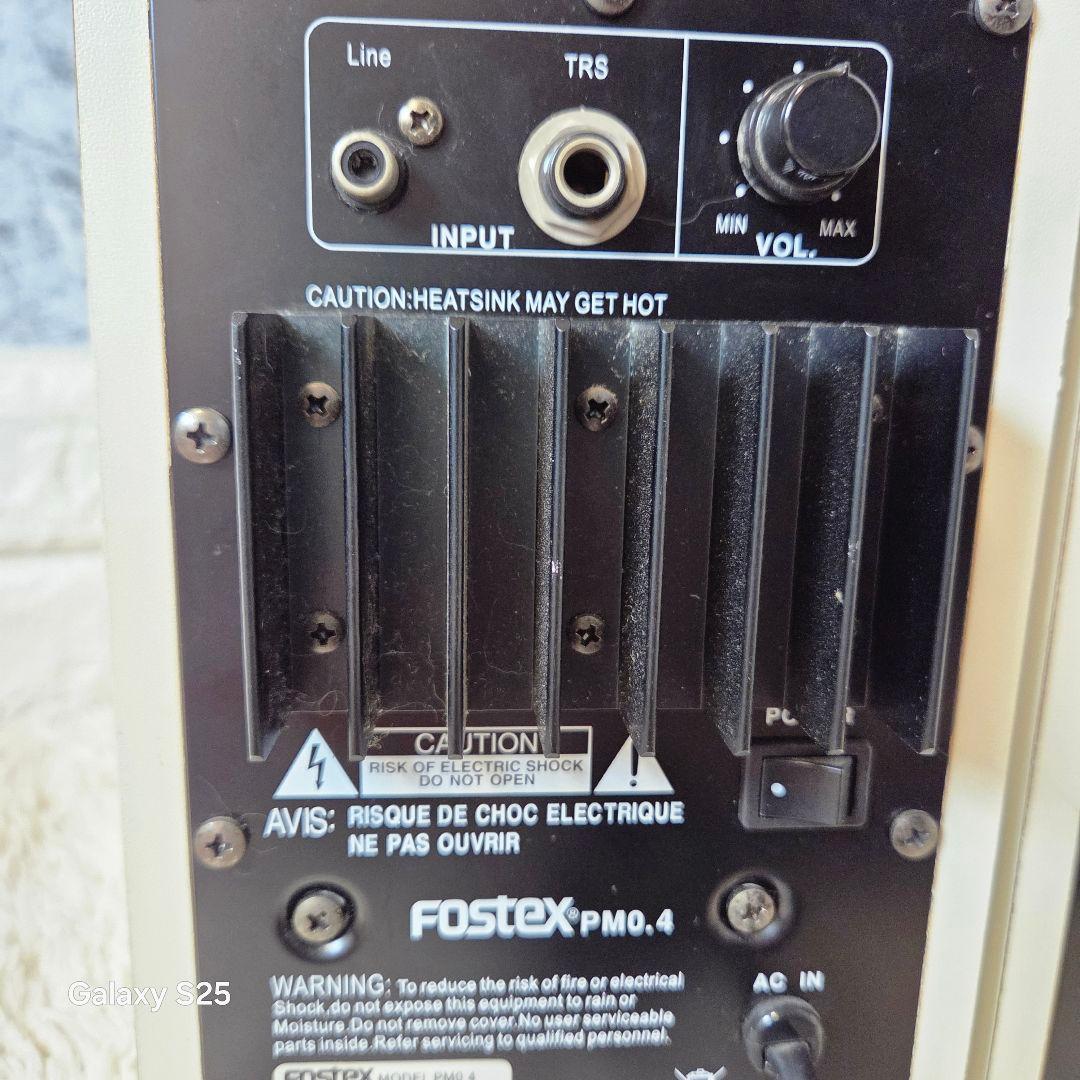 FOSTEX PM0.4モニタースピーカ