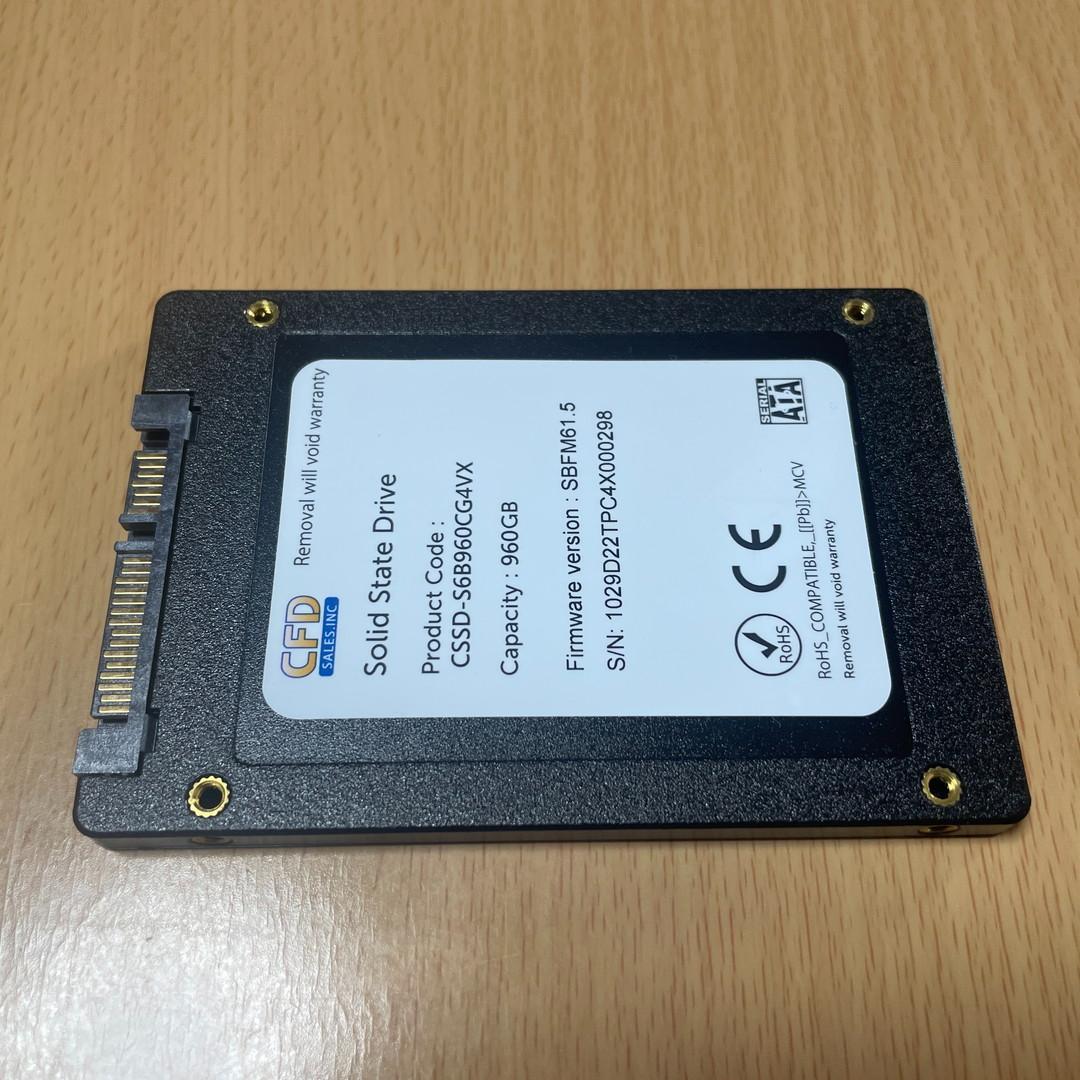 CFD SSD 960GB SATA接続