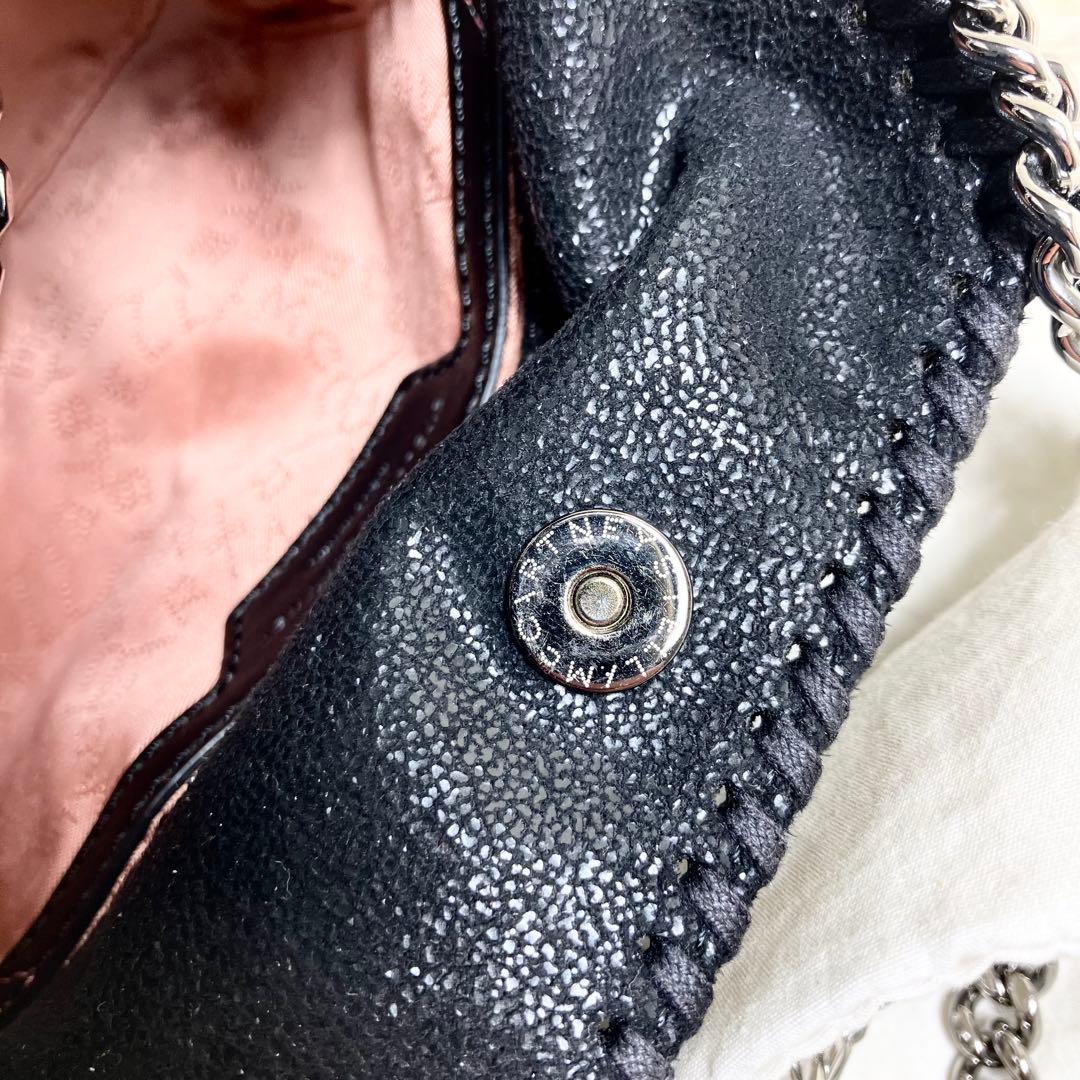 【新品同様】 ステラマッカートニー ファベラ ミニ2way エコレザー チェーン